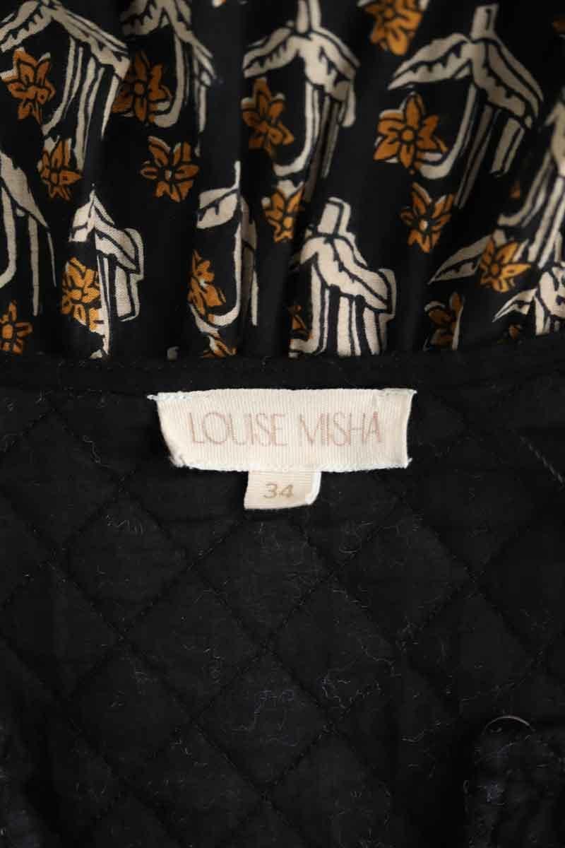 Cotton dress LOUISE MISHA - Seconde Main Black