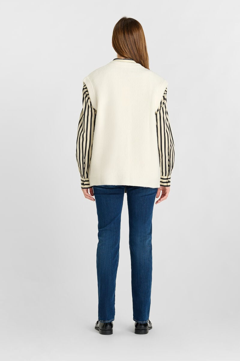 Cardigan LE TEMPS DES CERISES White