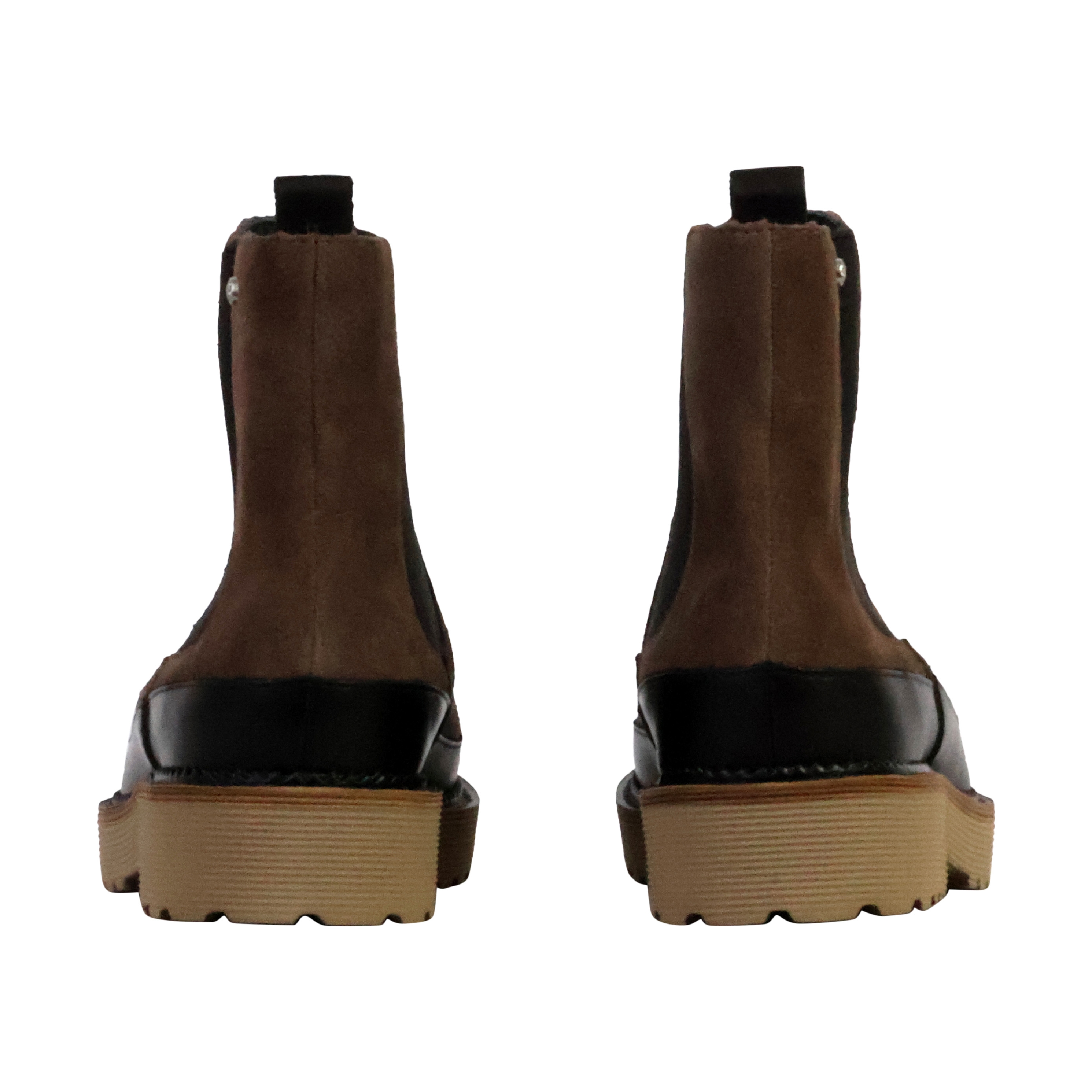 Olivia leather ankle boot Brown