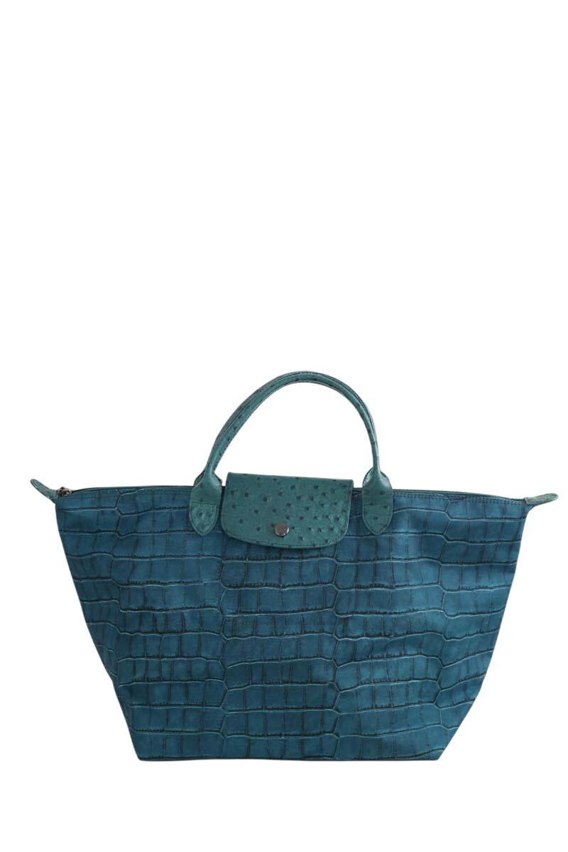 Handbag LONGCHAMP - Seconde Main Green