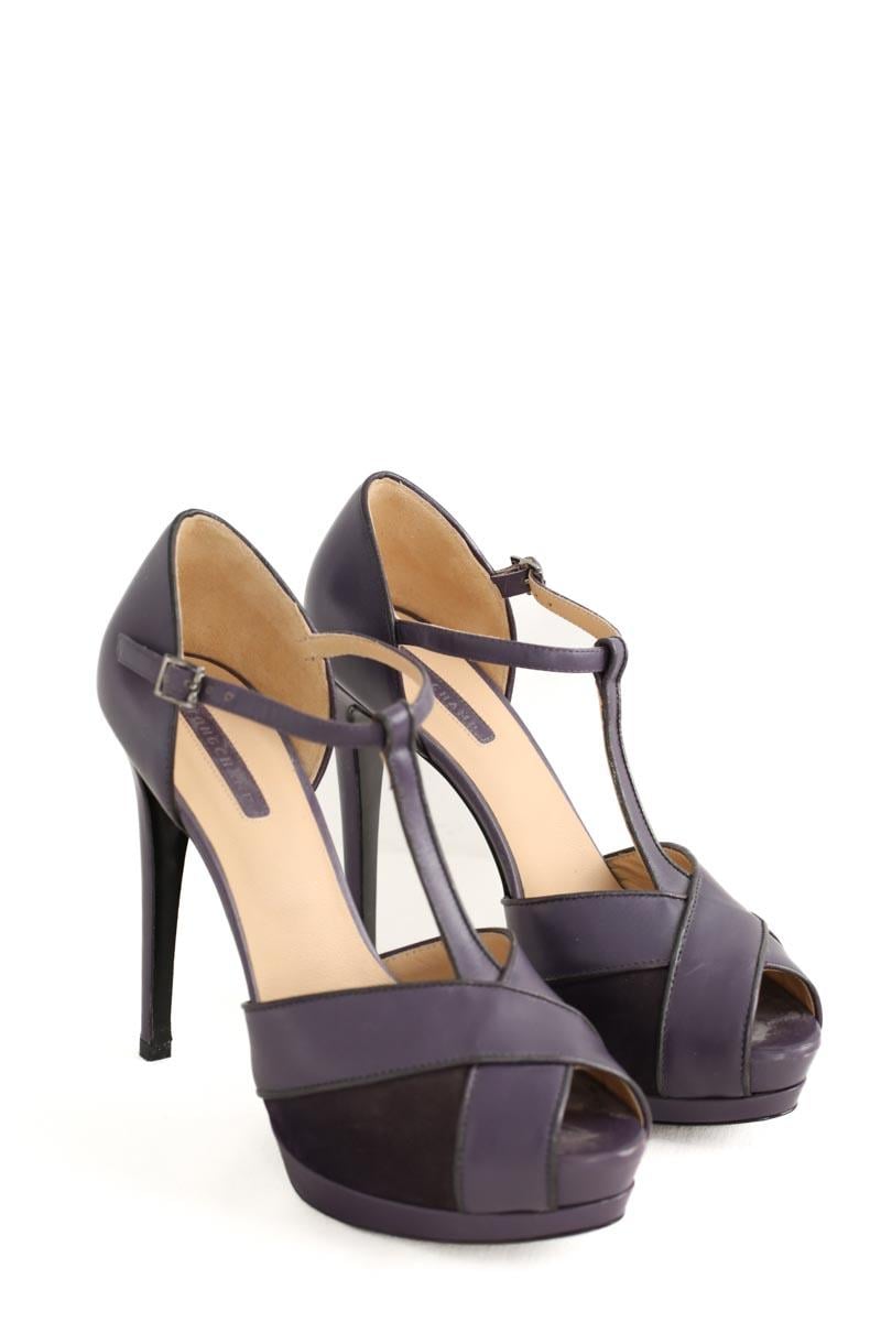 Heels LONGCHAMP - Seconde Main Purple