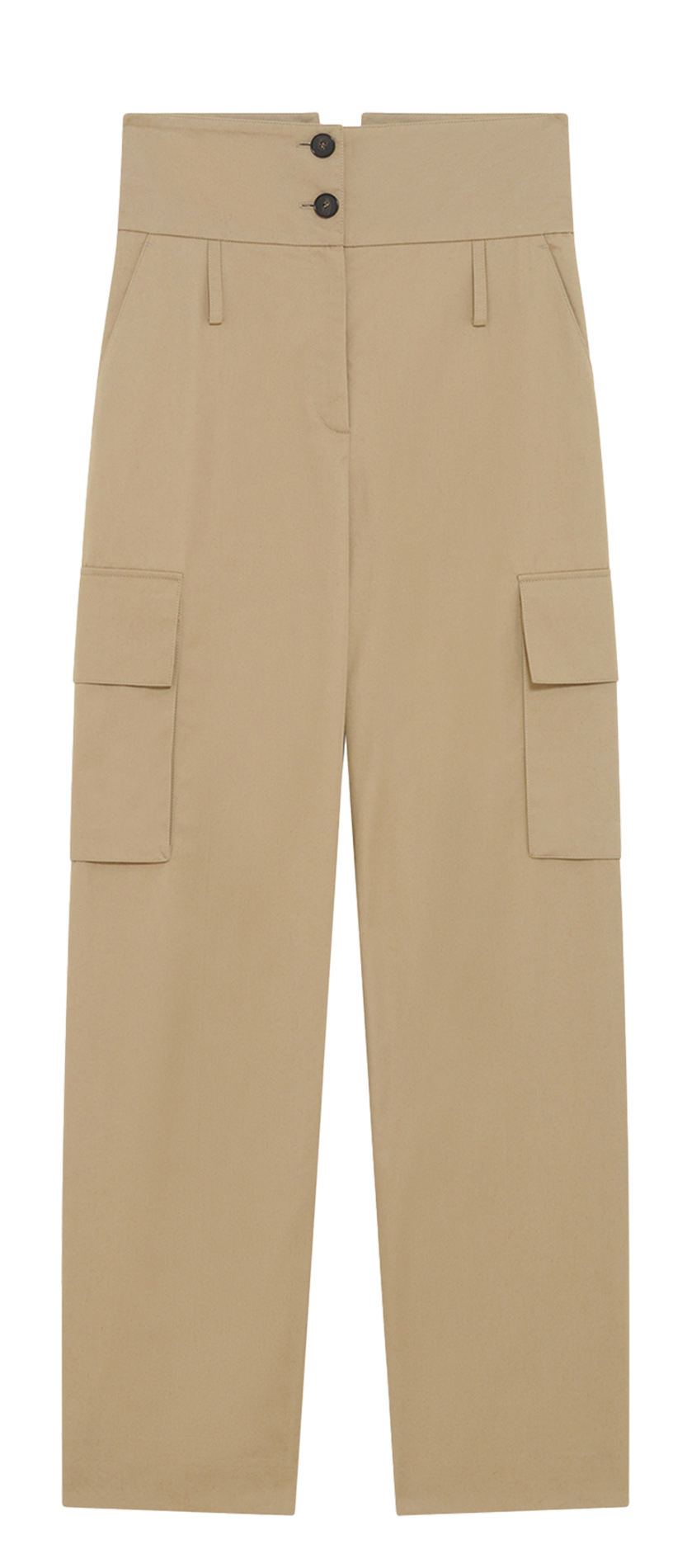 Pantalon droit en coton IRO Gris