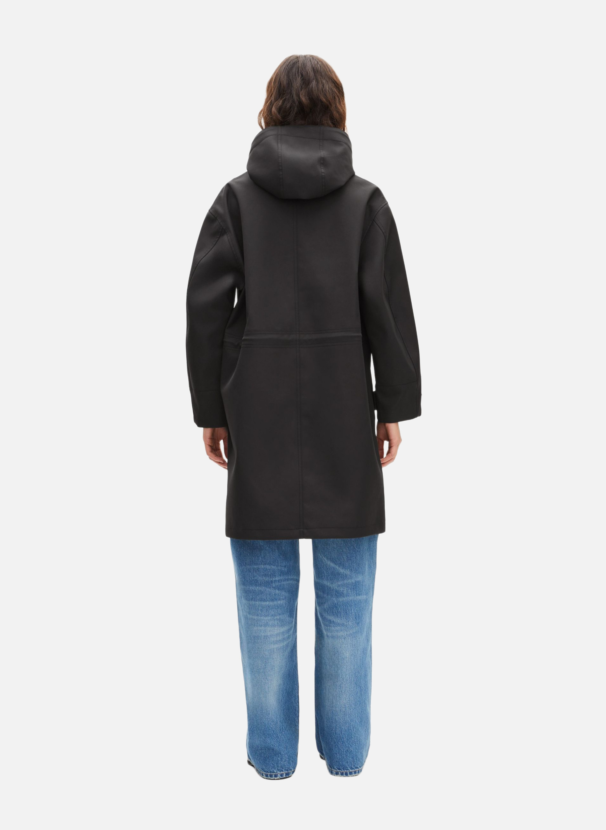 Long hooded parka THE KOOPLES Black