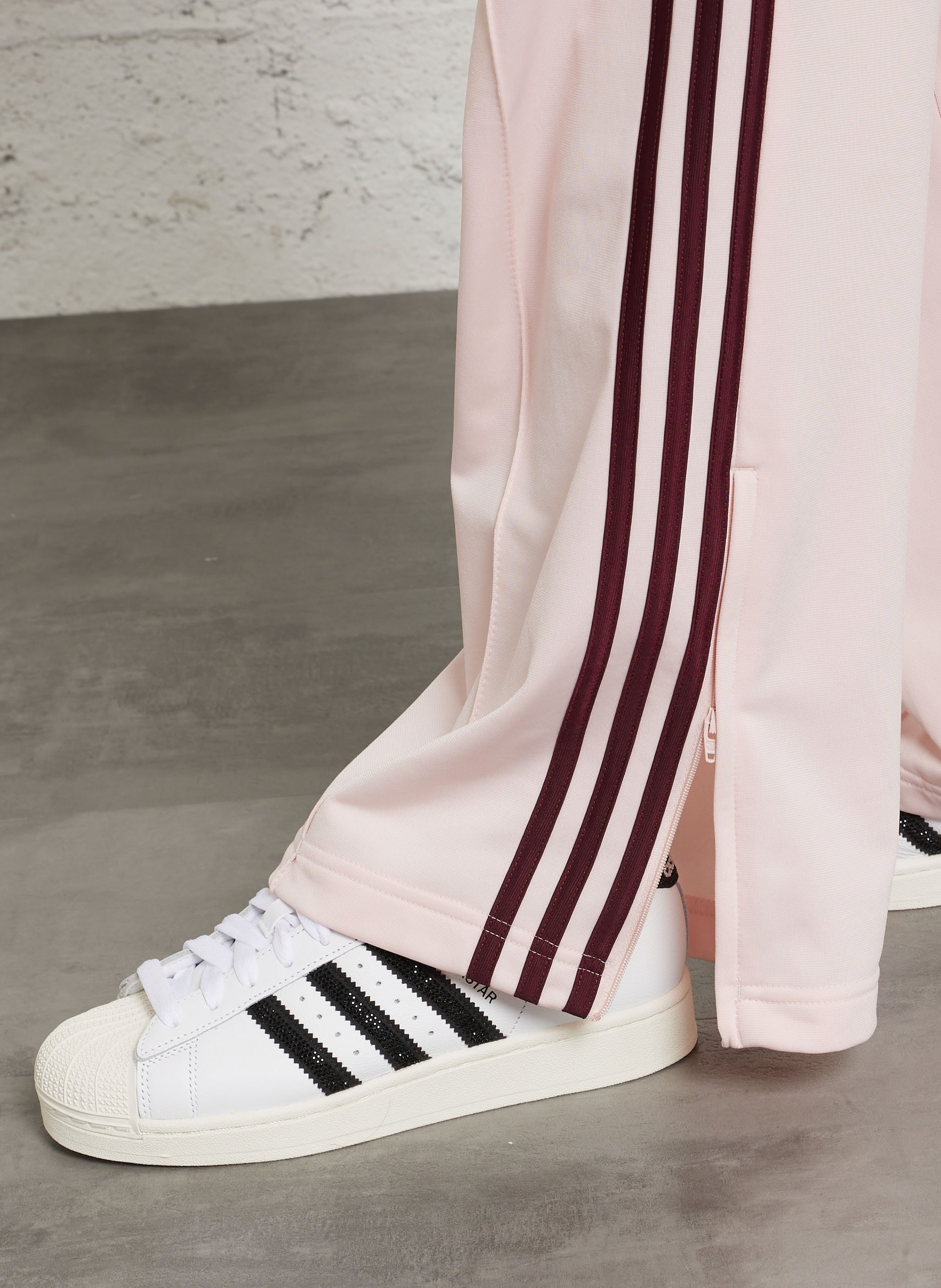 Bas de jogging en fibres recyclées ADIDAS Rose