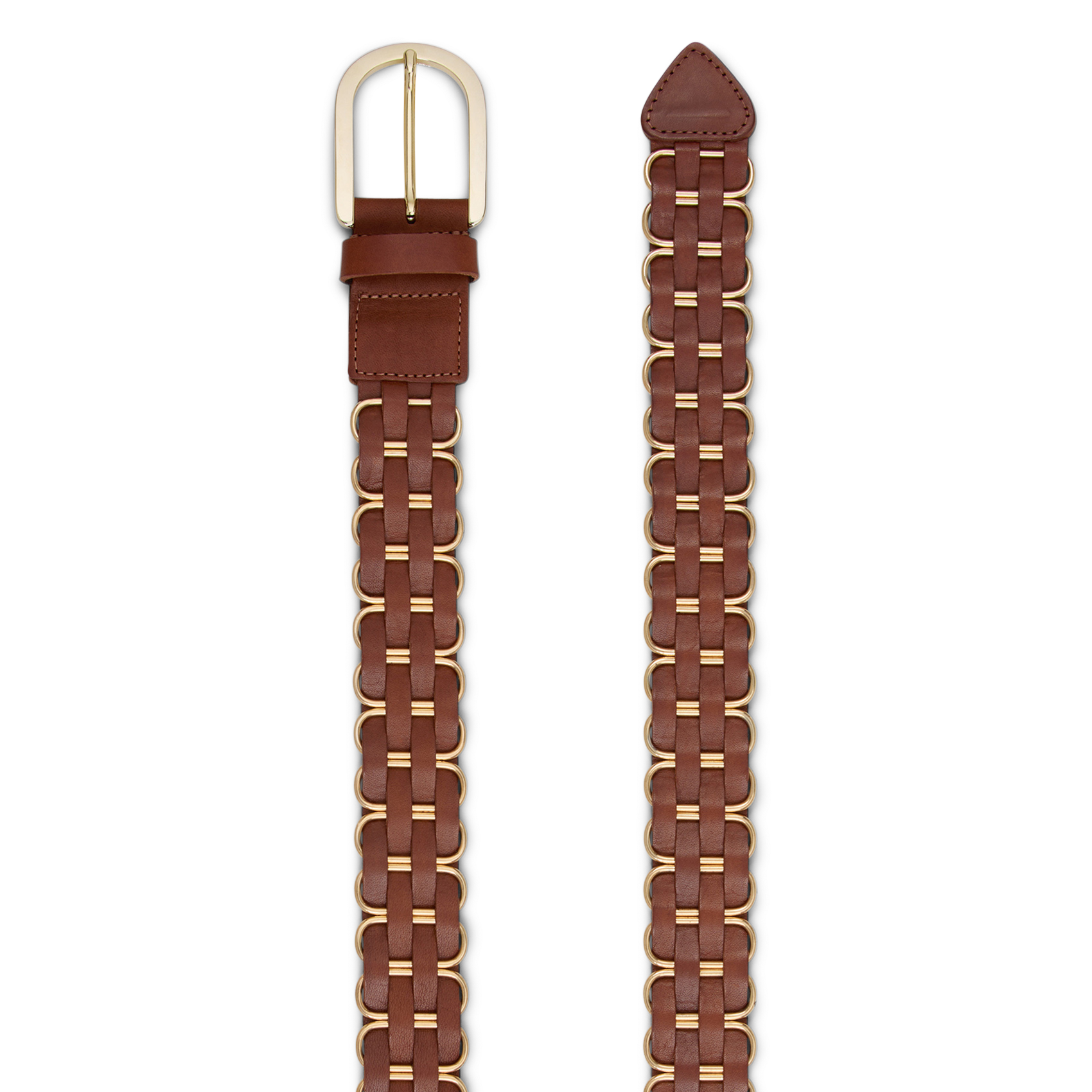 Ceinture en cuir BA&SH Marron