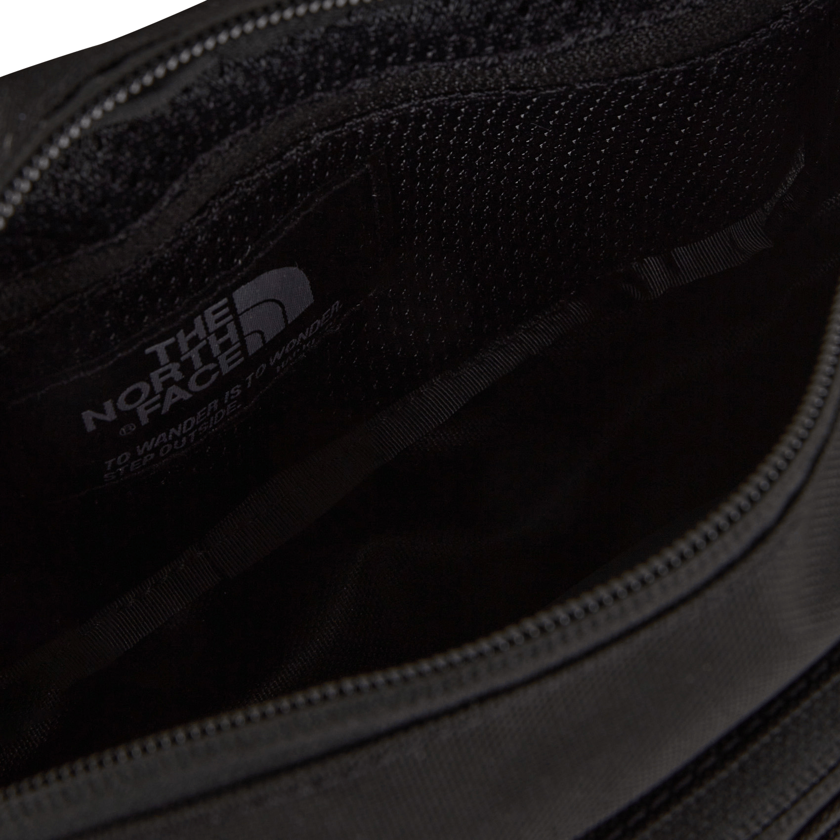 Sac banane zippé uni à sangle THE NORTH FACE Noir