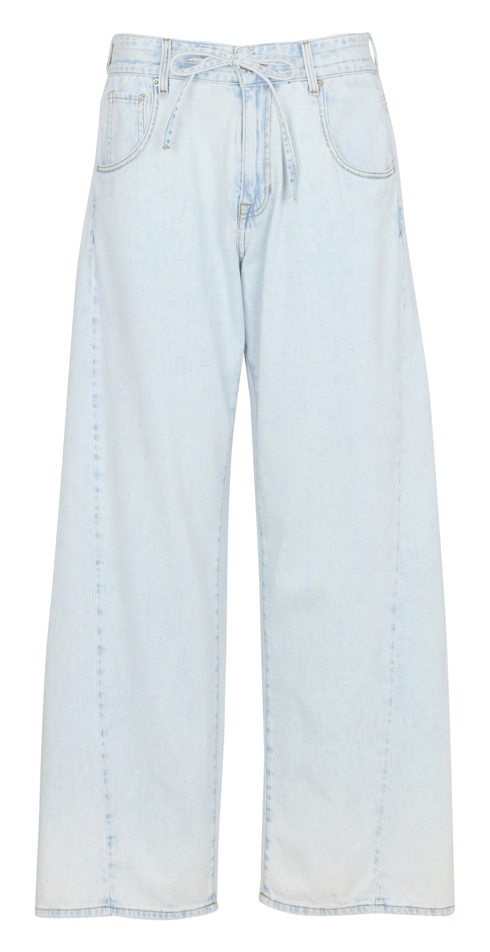 Jean large en coton  BELLEROSE Jean Délavé