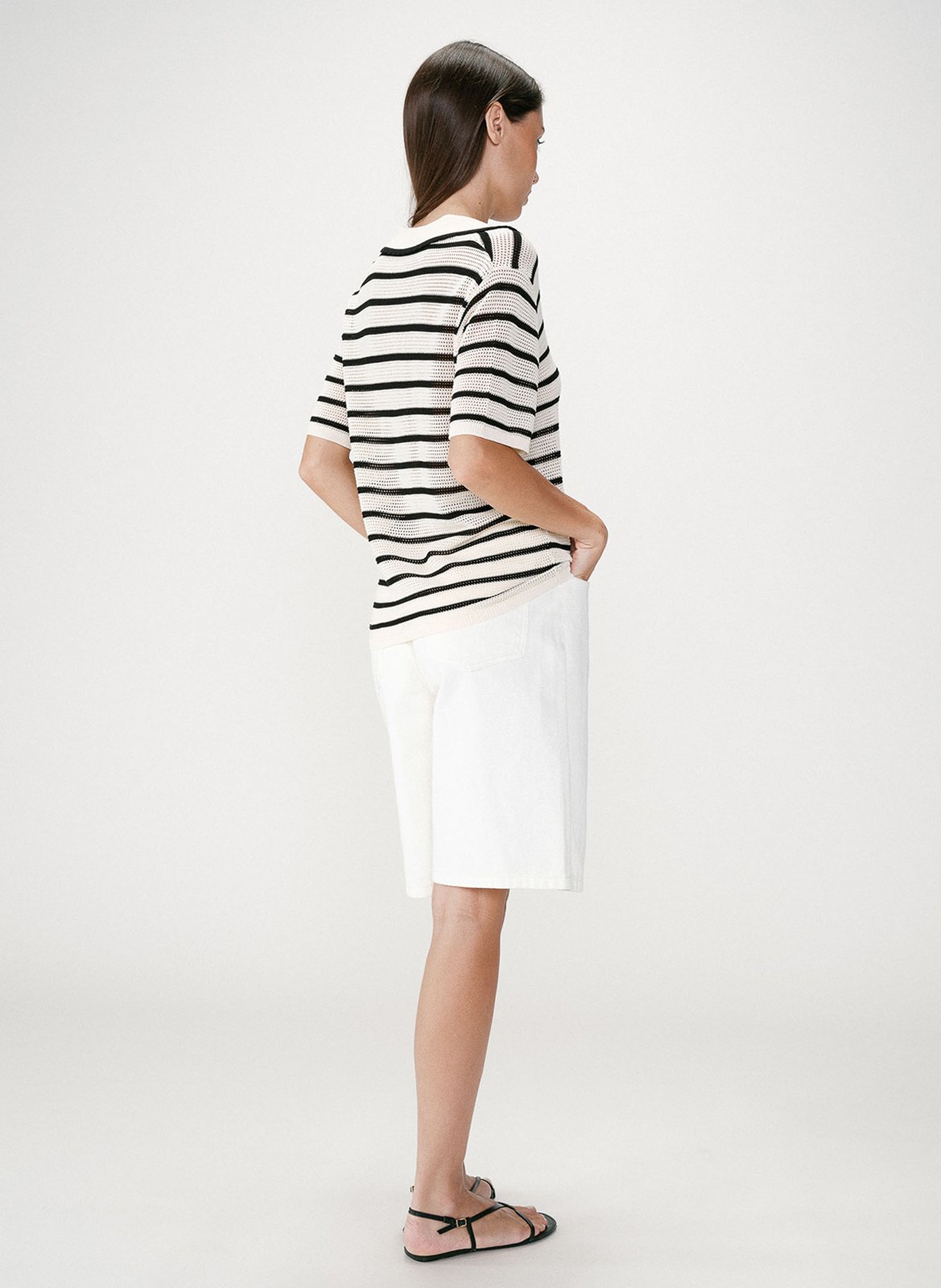 Polo-Stricktop GRACE ET MILA Braun