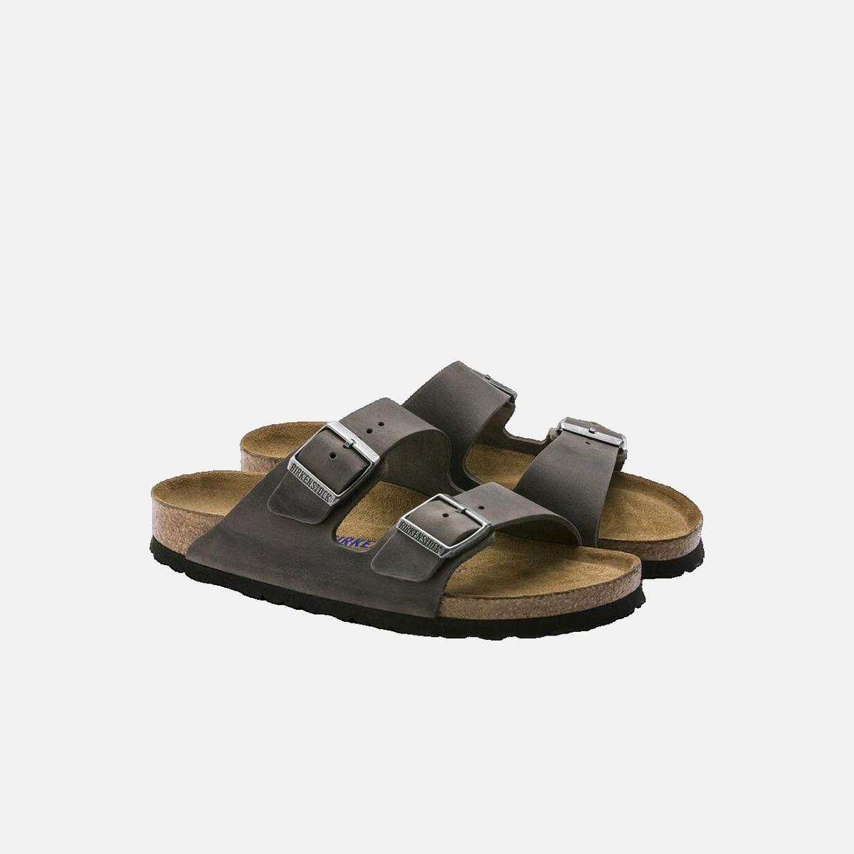 Arizona flat sandals BIRKENSTOCK Black