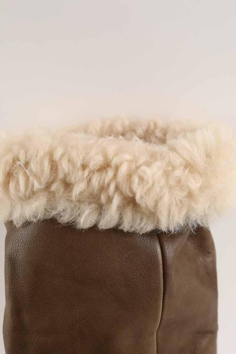 Lined boots ISABEL MARANT - Seconde Main Brown
