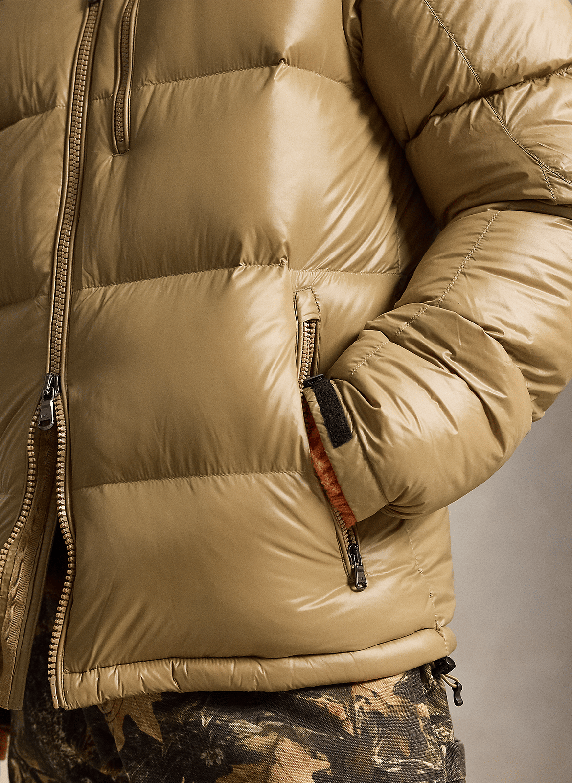 Bodywarmer met opstaande kraag  POLO RALPH LAUREN Beige