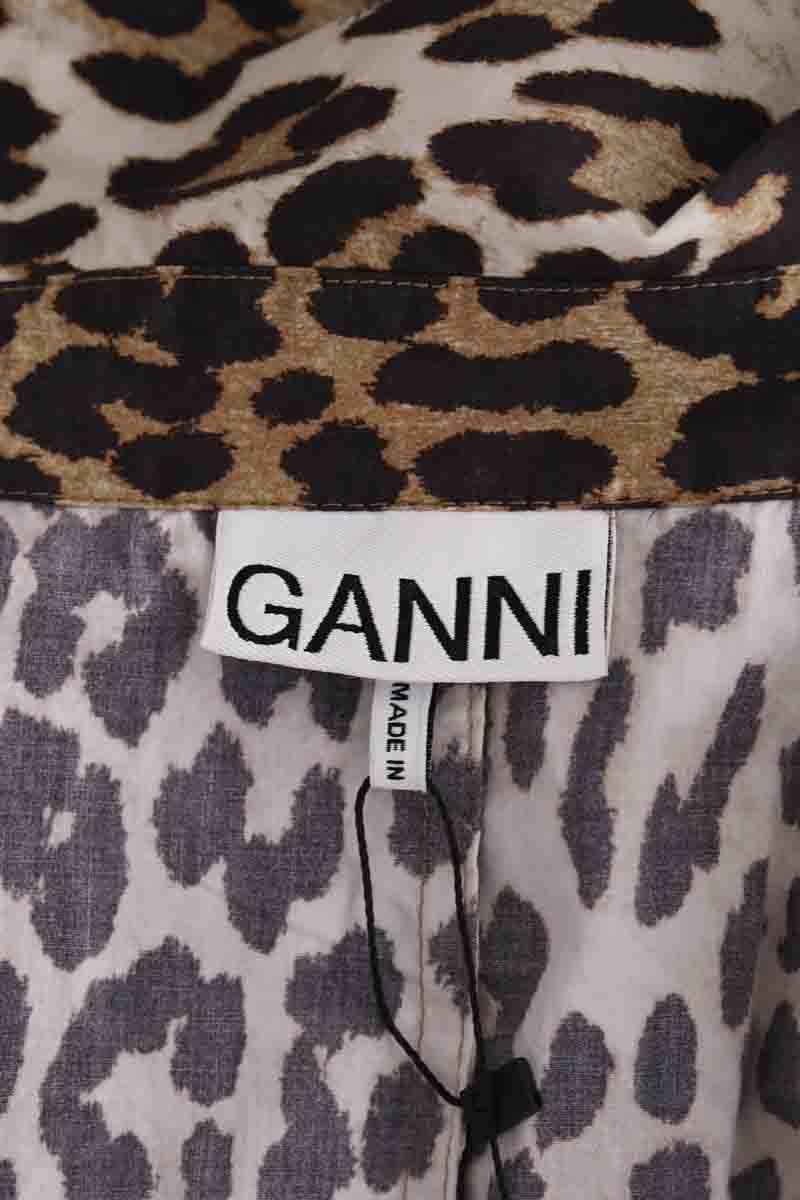 Dress GANNI - Seconde Main Brown