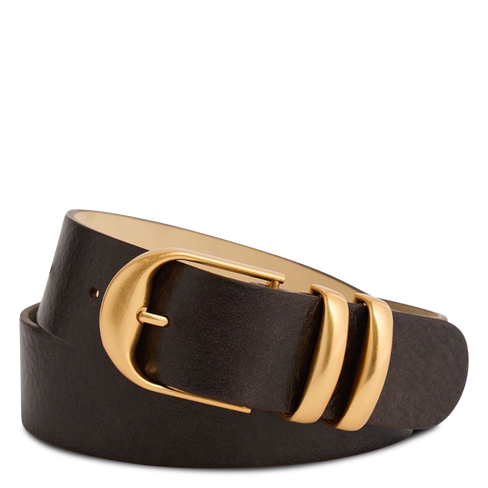 Leather belt VANESSA BRUNO Brown