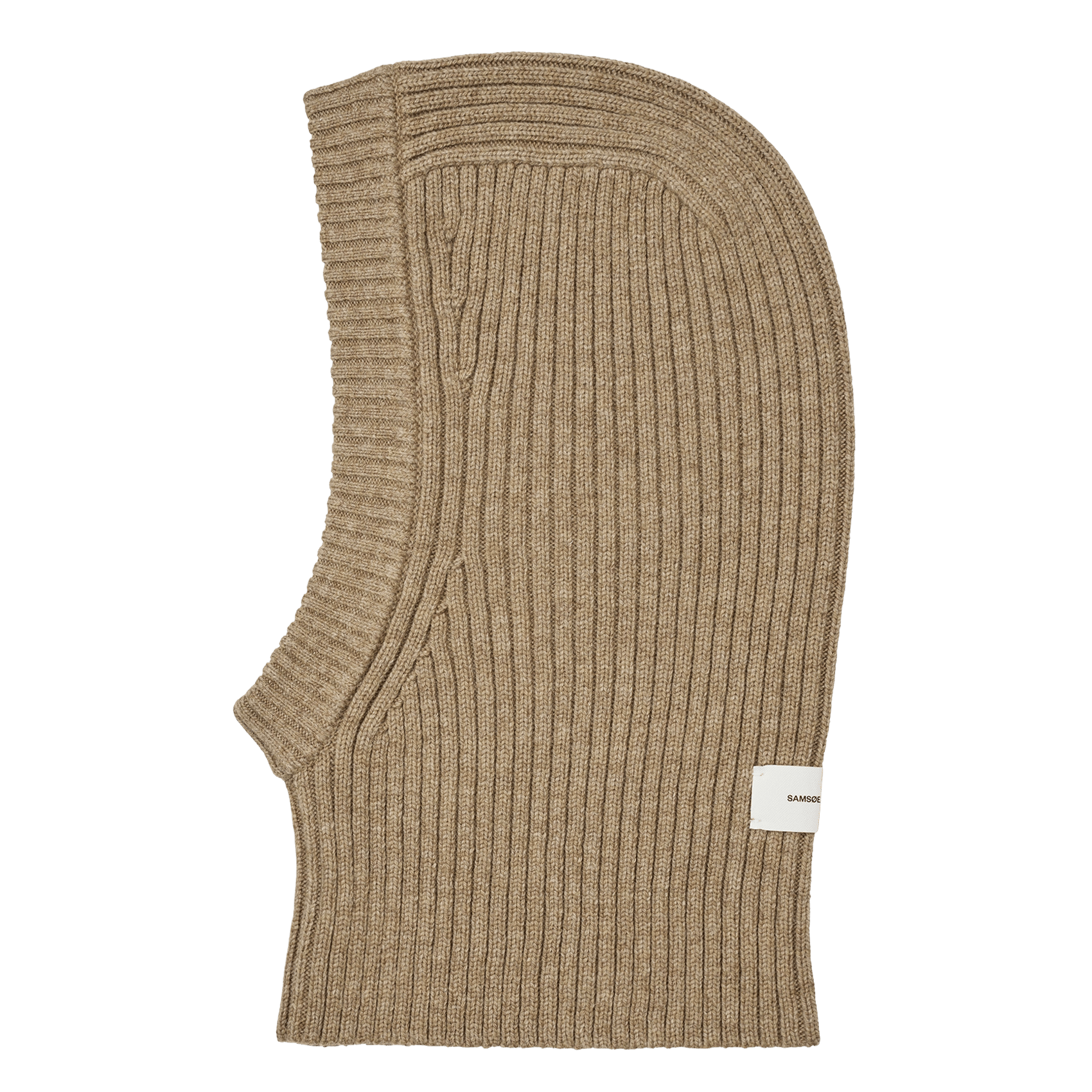 Kapuzenpullover aus gemischter Wolle SAMSOE SAMSOE Grun