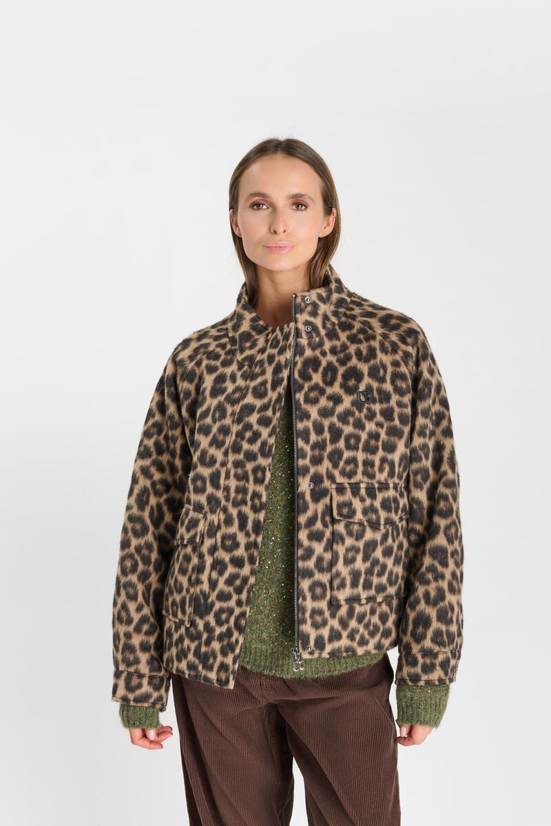 Zoleo jacket LE TEMPS DES CERISES Brown