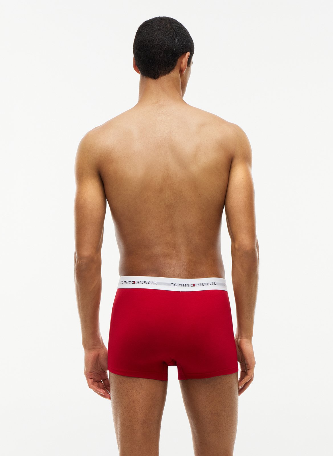 Setje met 3 boxershorts | katoenblend TOMMY HILFIGER Rood