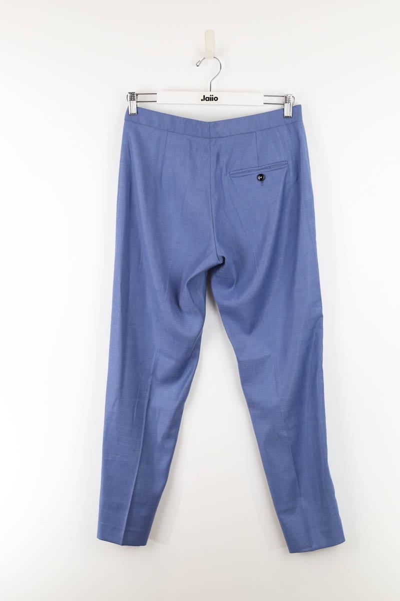 Bandol straight woollen trousers PAUL SMITH - Seconde main Blue