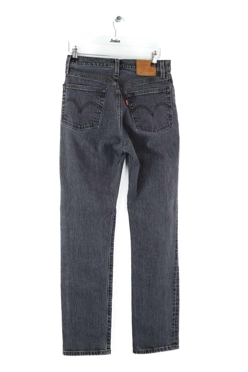 Cotton skinny jeans LEVI'S - Seconde main Black