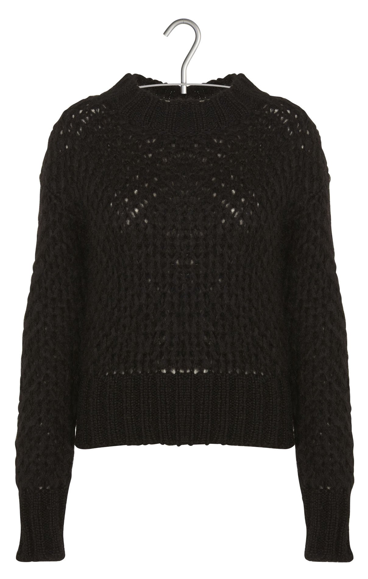 Pull Vicky en mohair MOMONI Noir