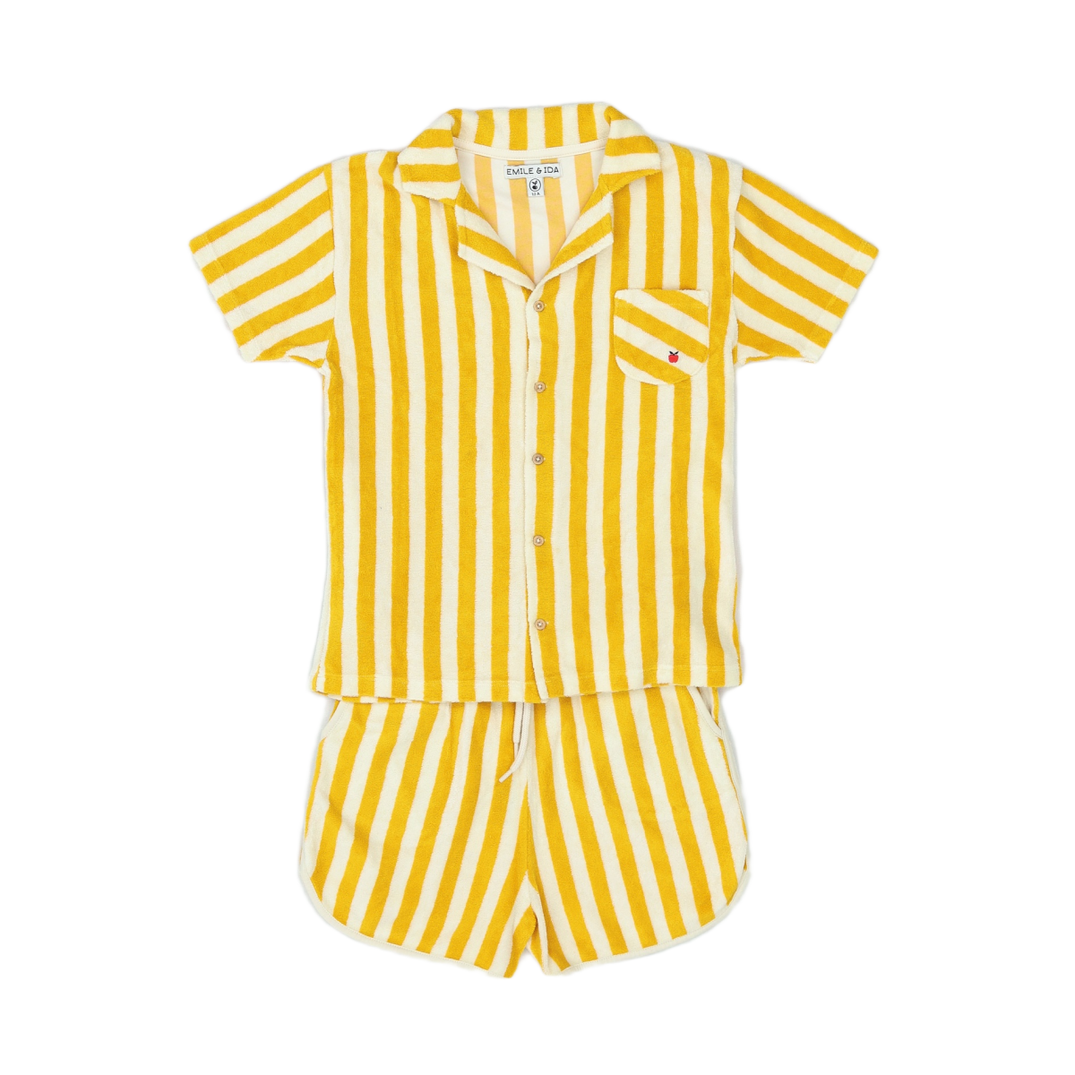 Orange Kids Set - 12 years EMILE ET IDA - SECONDE MAIN Orange