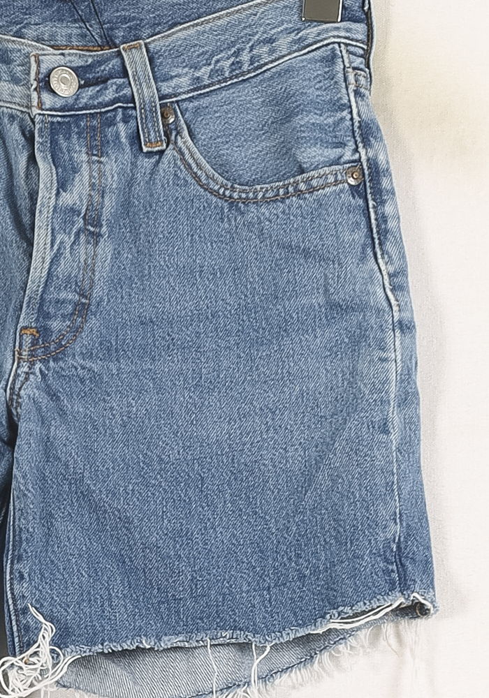 Alessia stretch cotton denim shorts LEVI'S - Seconde main Blue