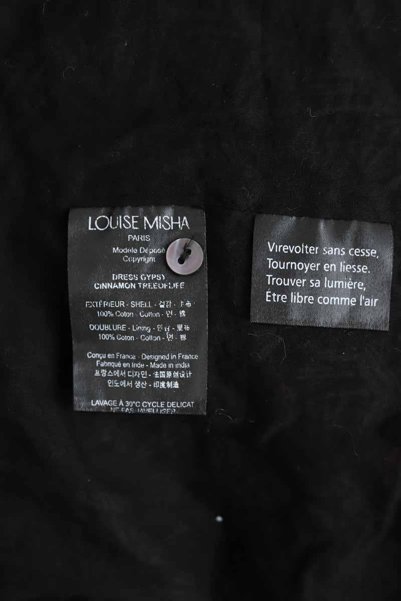 Cotton dress LOUISE MISHA - Seconde Main Black