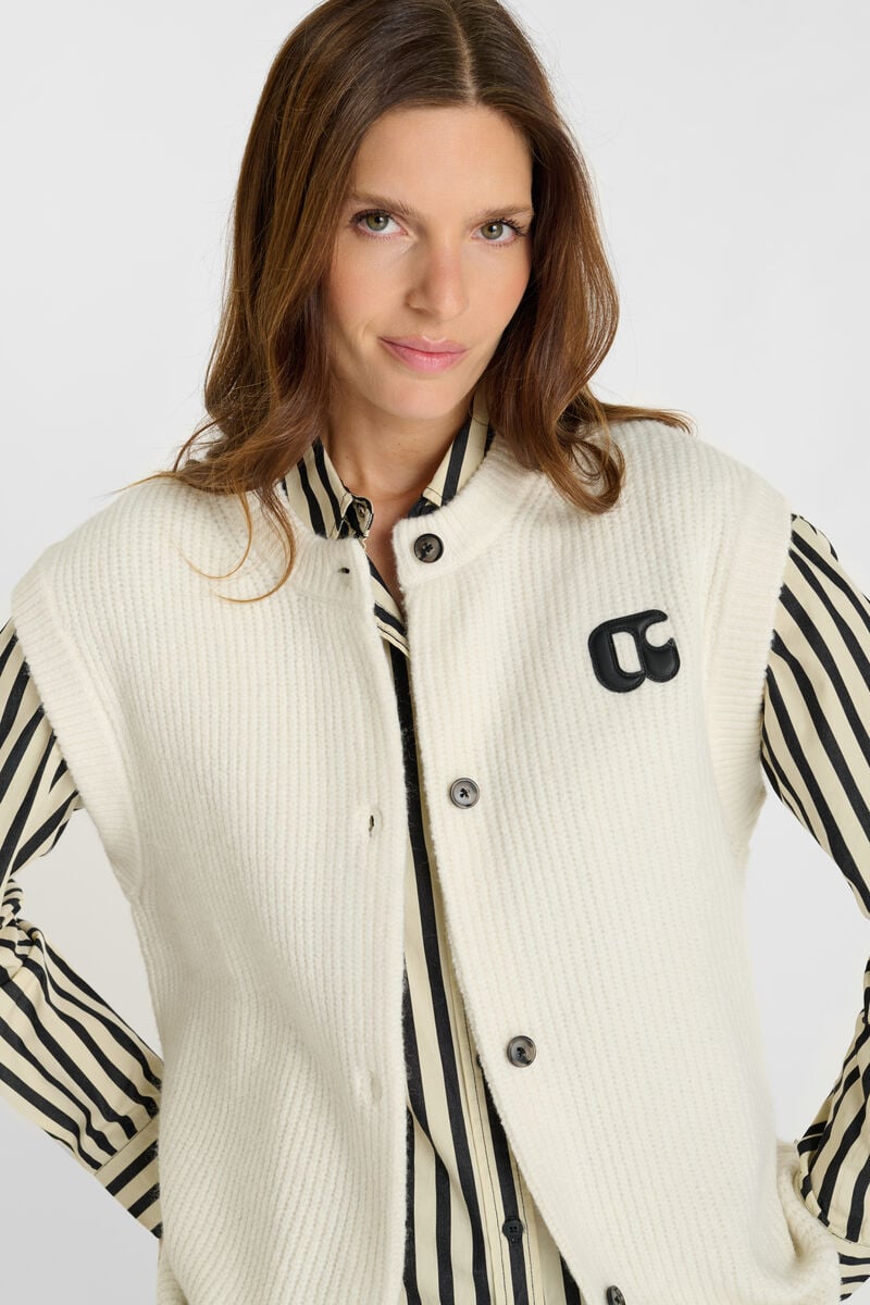 Cardigan LE TEMPS DES CERISES White