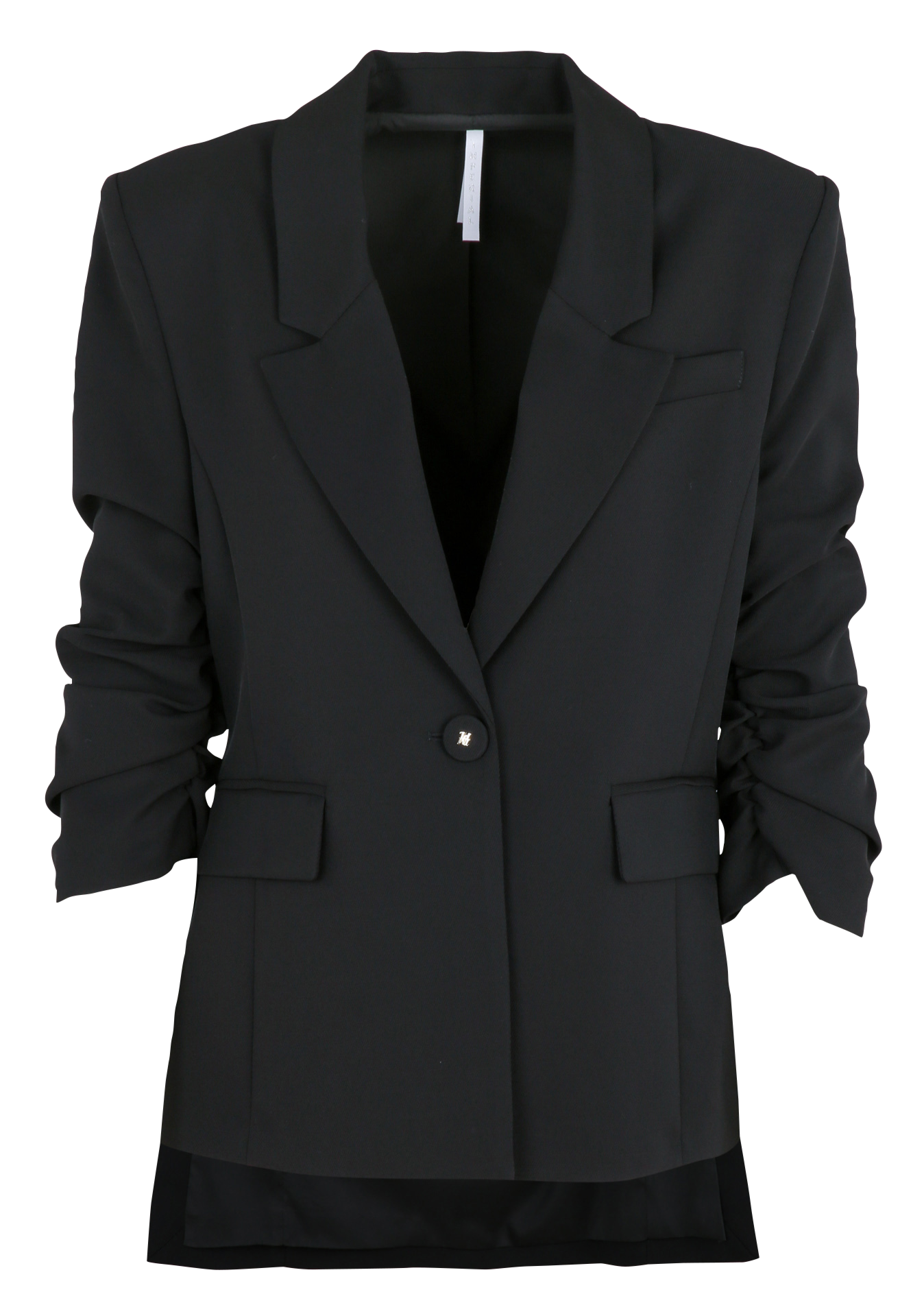 Oversized blazer jacket with notched lapel IMPERIAL Black