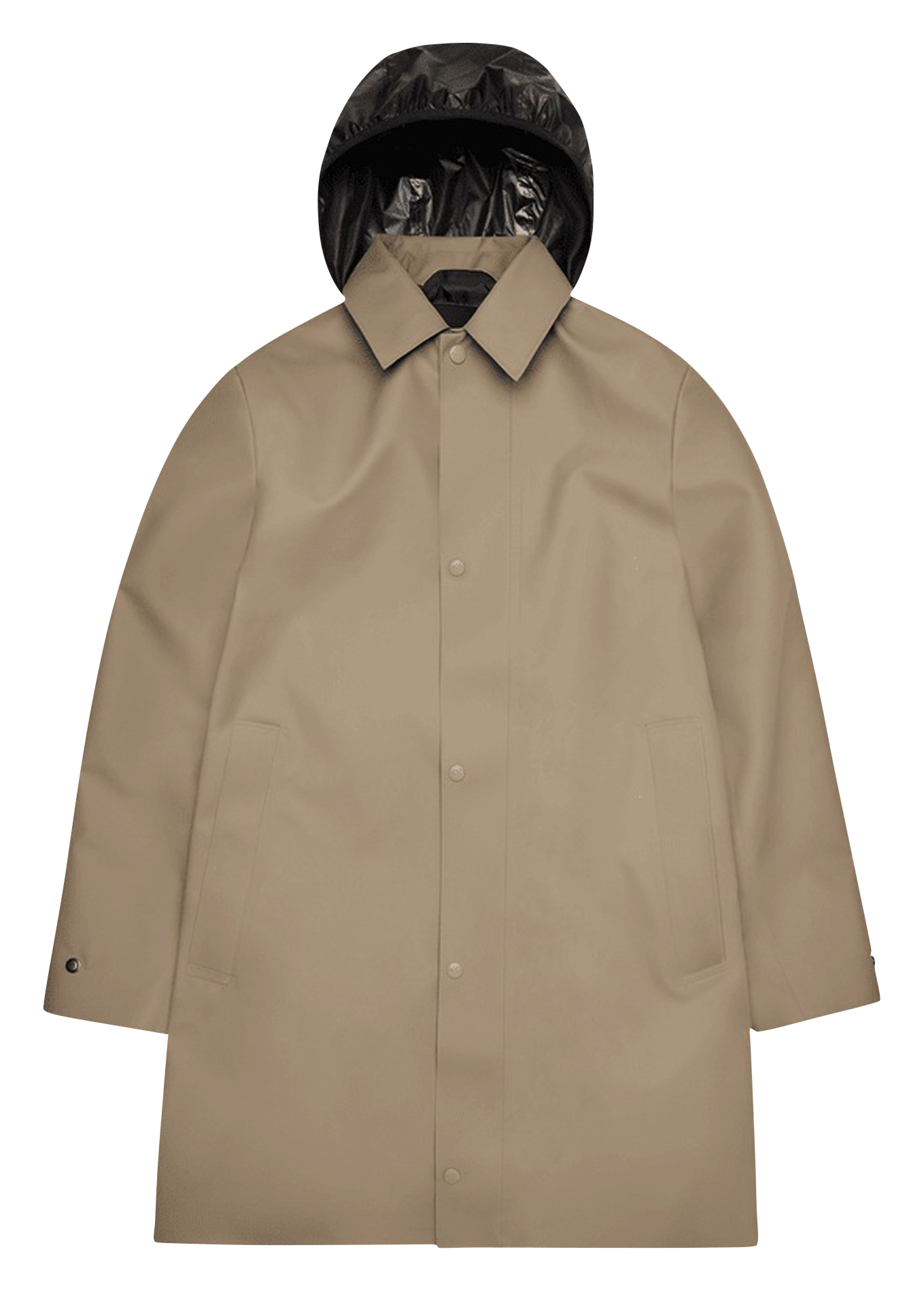 Impremeable à col classique RAINS Beige