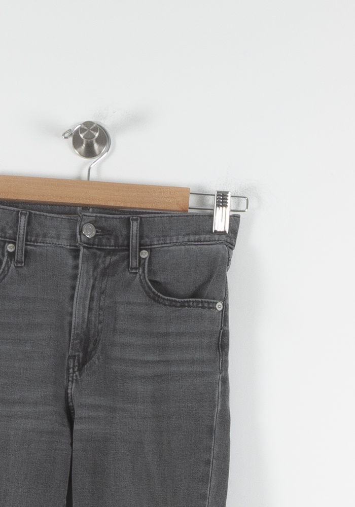 Cropped slim jeans with studs LEVI'S - Seconde main Grey