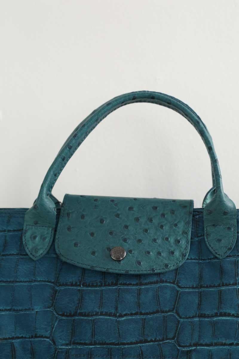 Handbag LONGCHAMP - Seconde Main Green