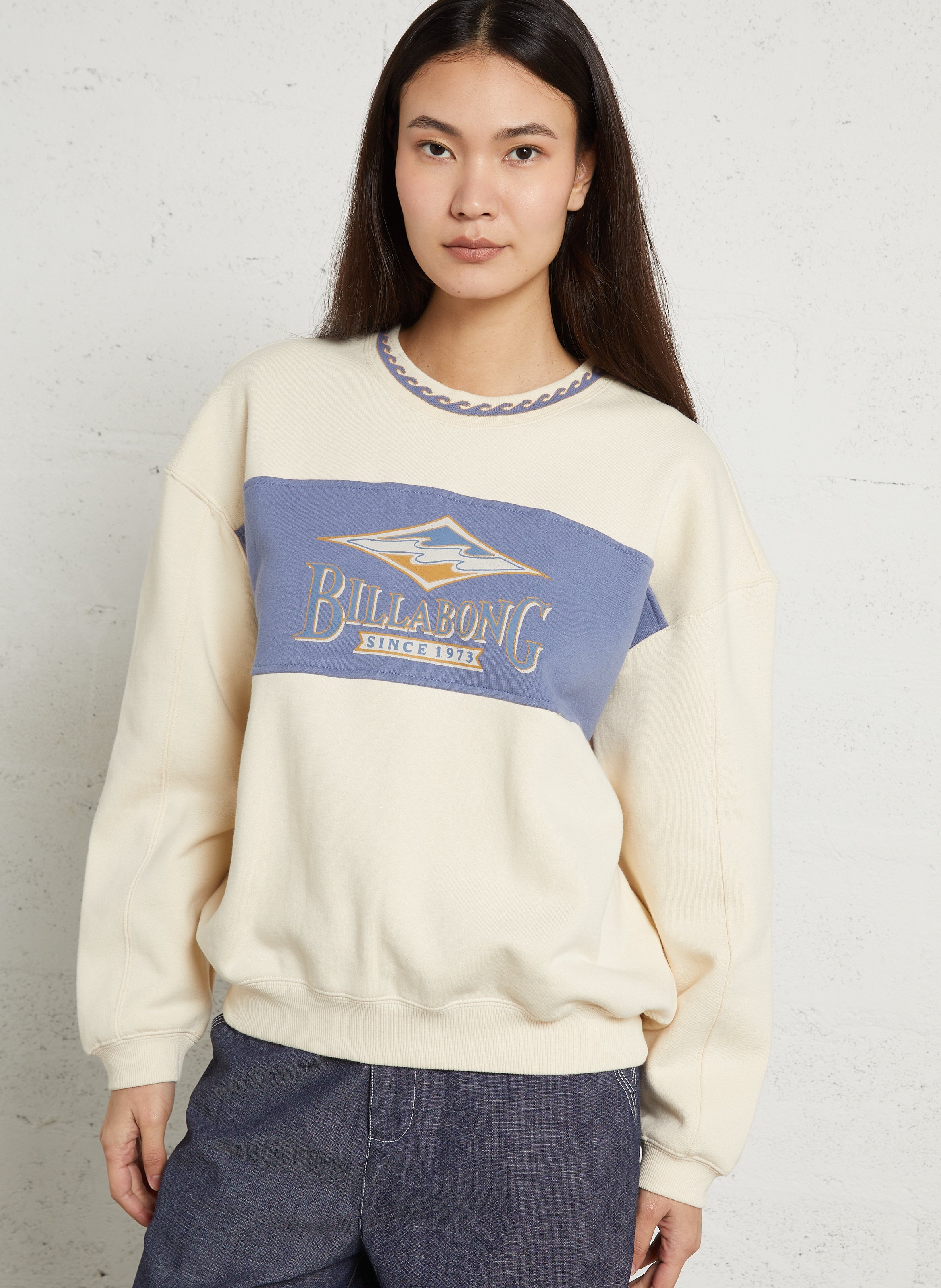 Gestreiftes Poloshirt BILLABONG Weiss