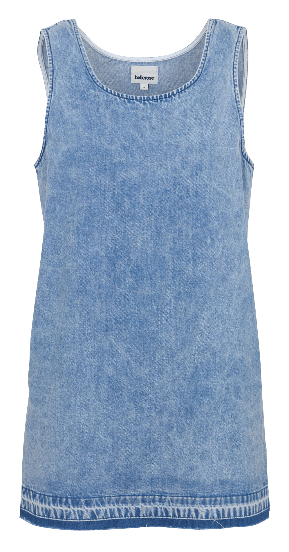 Robe courte évasée en coton BELLEROSE Rose