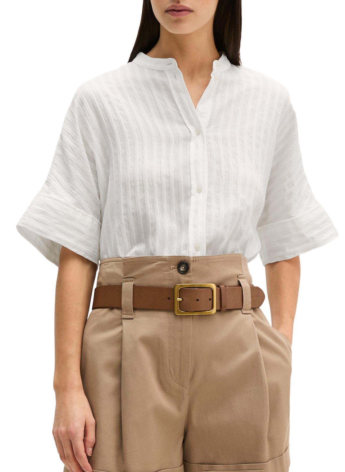 Chemise droite col mao  MARC O'POLO Multicolore