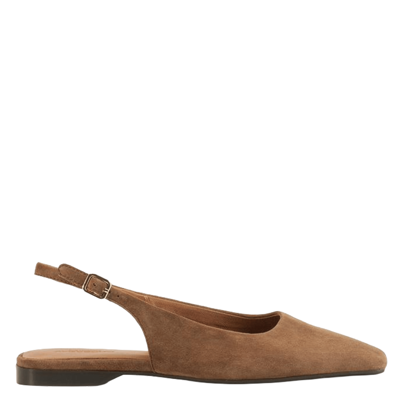 Ballerines slingback en cuir VAGABOND Marron