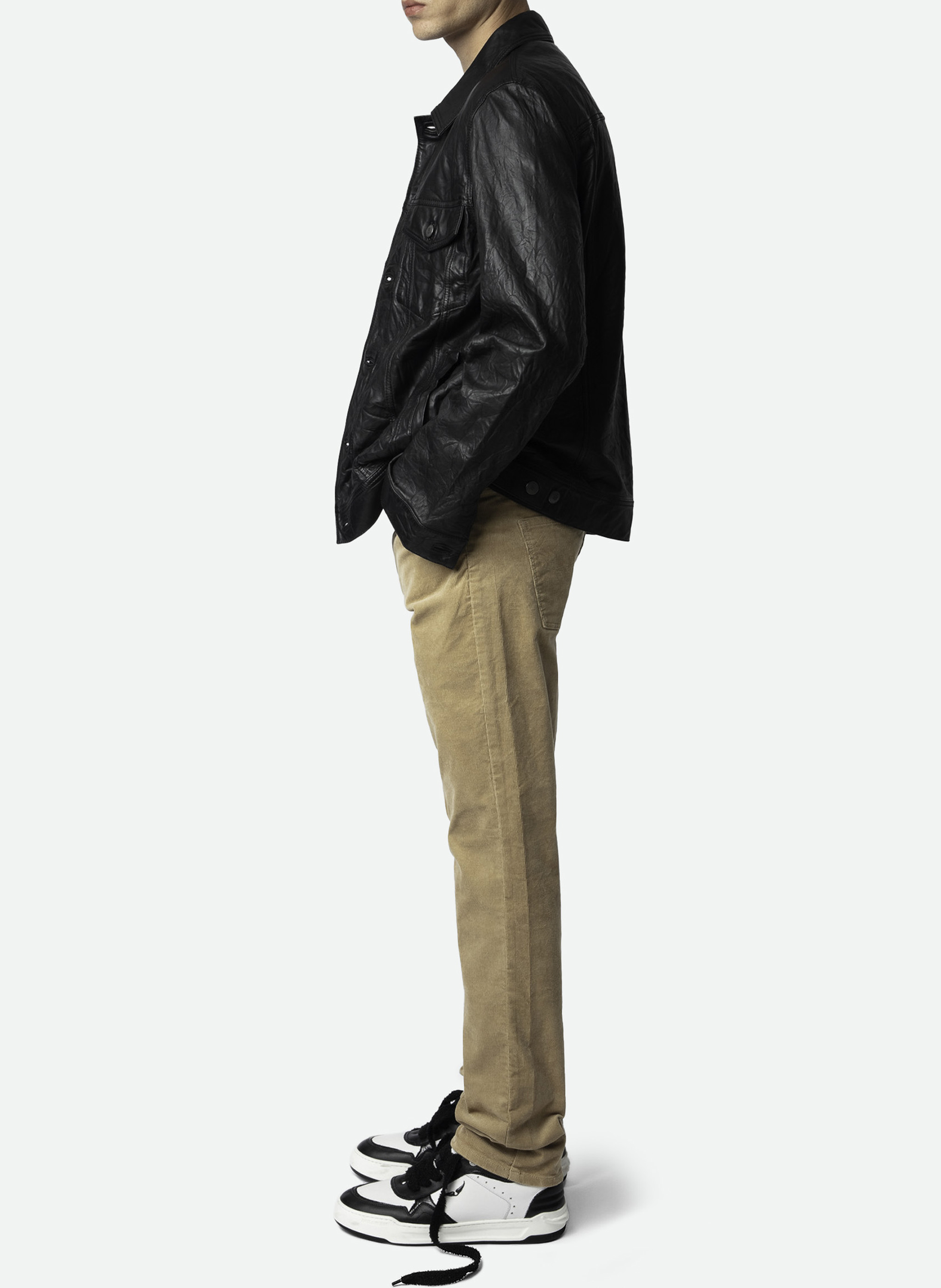 Slim-fit stretch cotton jeans ZADIG&VOLTAIRE Beige