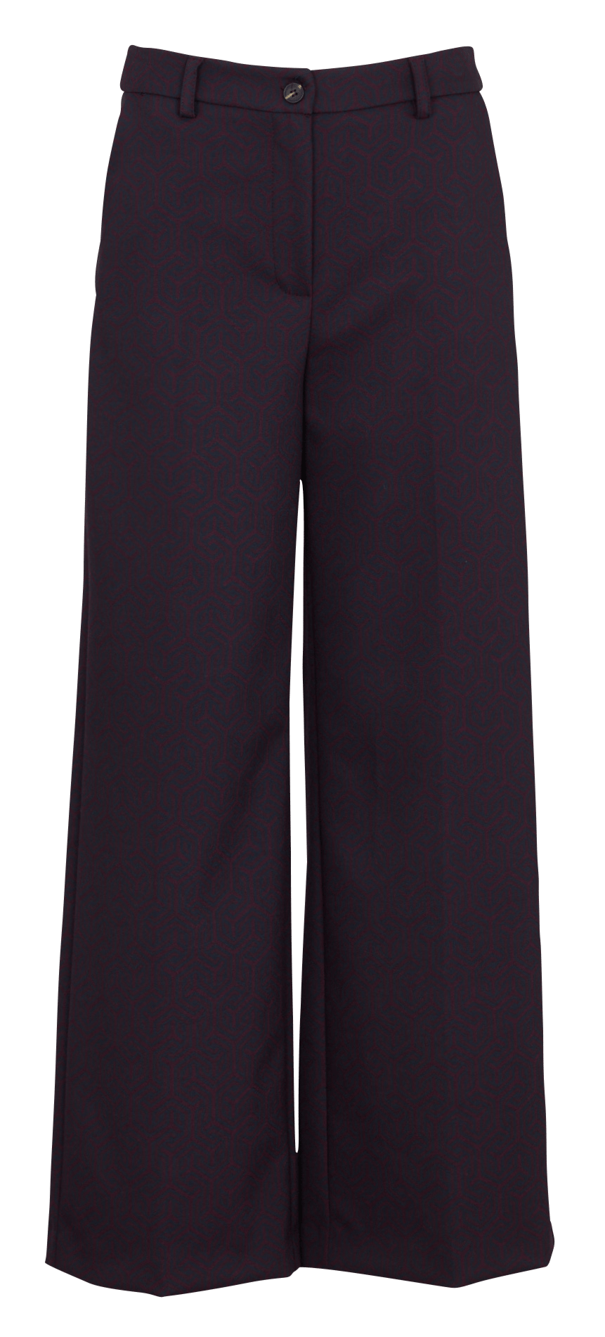 Pantalon large taille haute LA FEE MARABOUTEE Multicolore