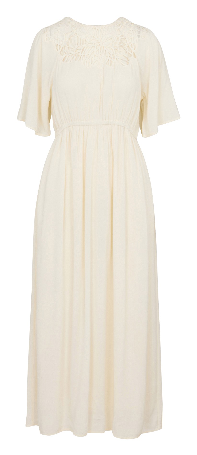 Long lace maxi dress MAISON 123 White
