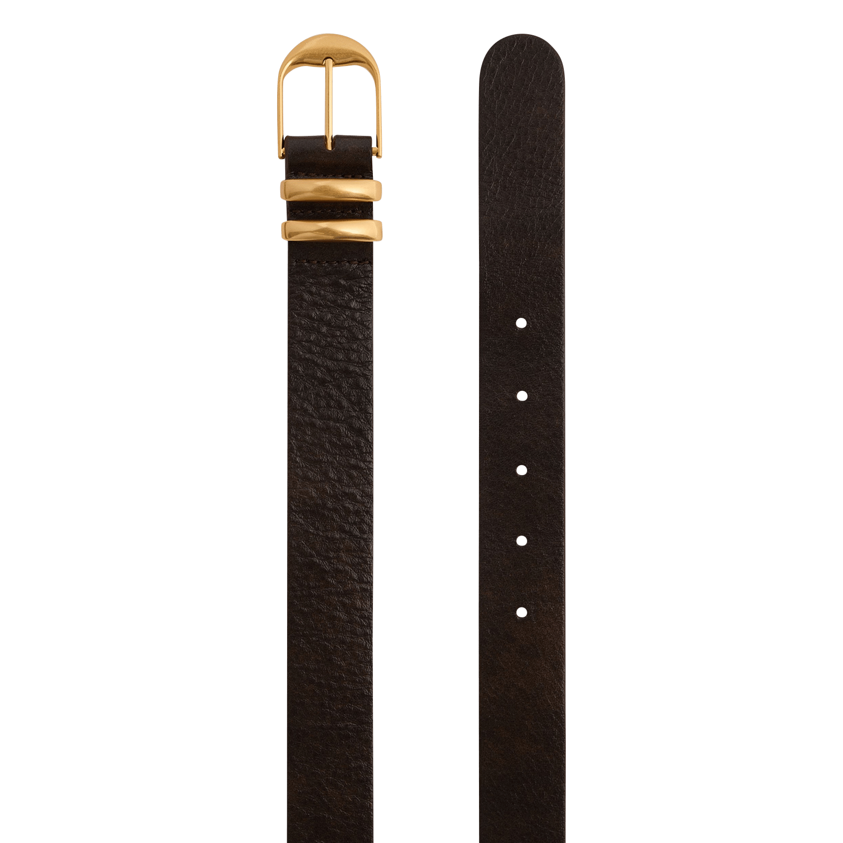 Leather belt VANESSA BRUNO Brown