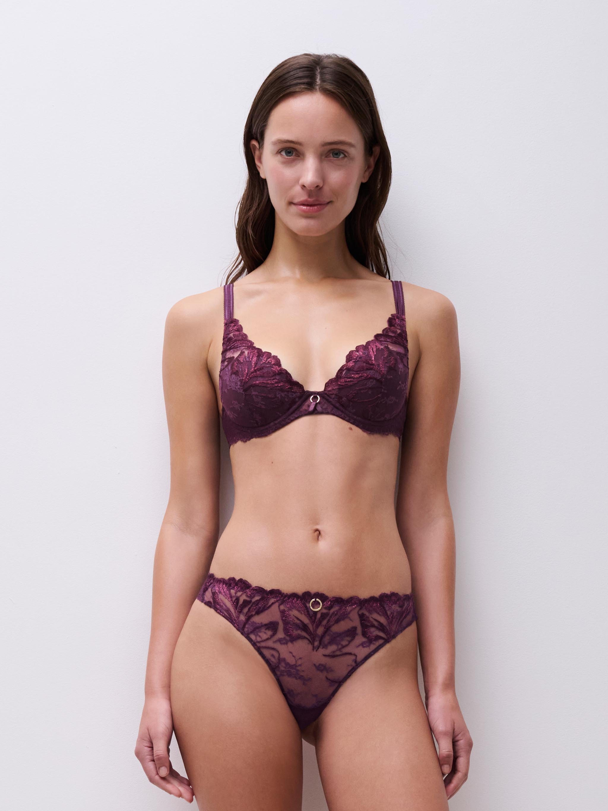 Thong CHANTELLE Purple