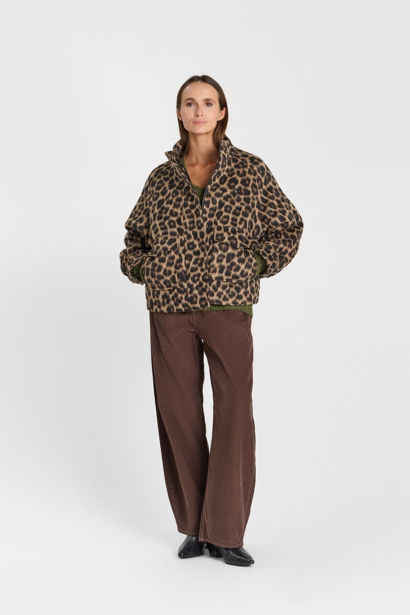 Zoleo jacket LE TEMPS DES CERISES Brown