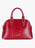 Croco embossed leather half-moon bag LANCASTER PARIS