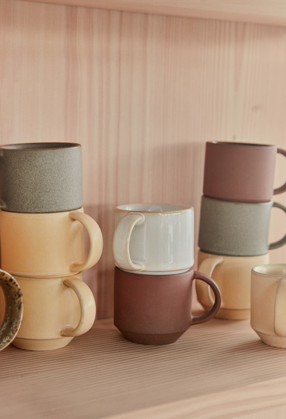 Terracotta mug OYOY LIVING DESIGN Grey