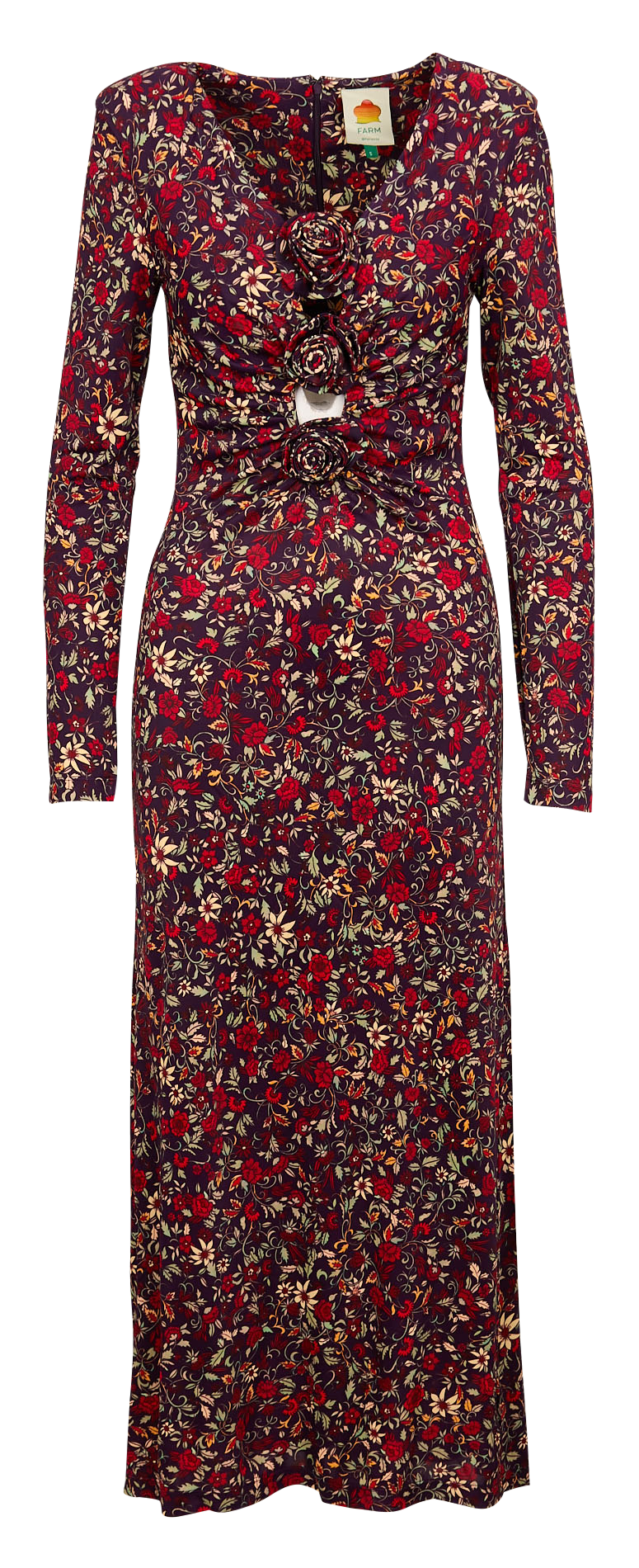 Robe longue imprimée FARM RIO Multicolore