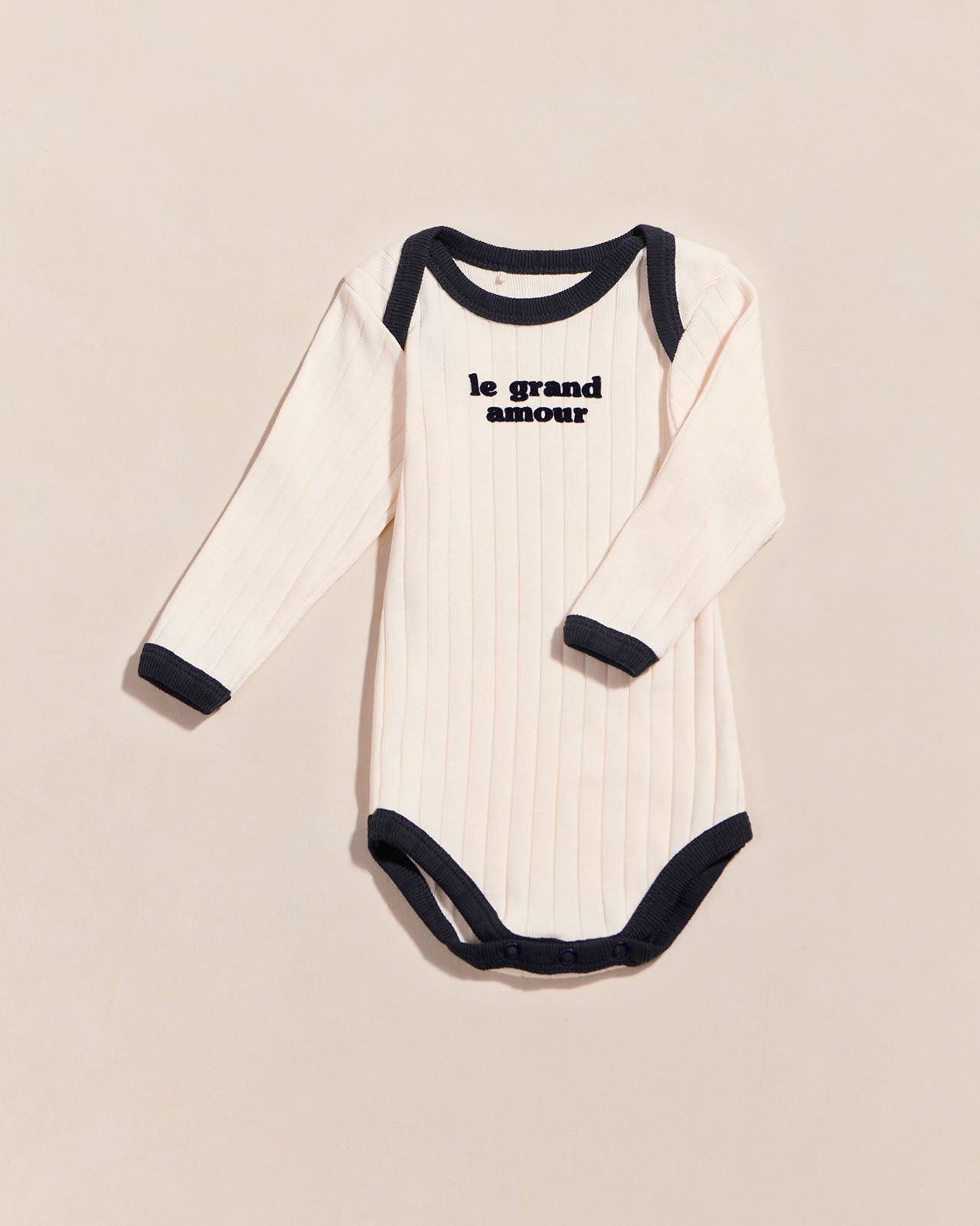 The Big Love organic cotton bodysuit EMOI EMOI White