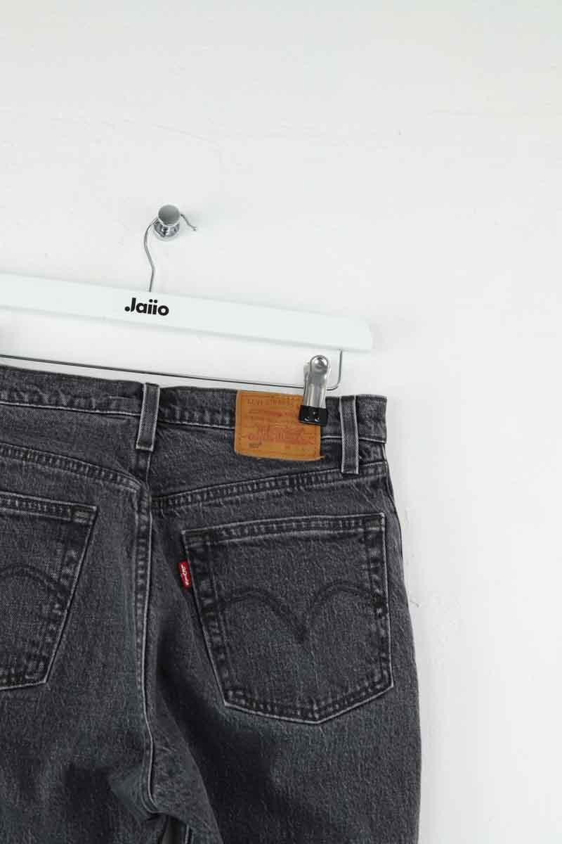 Cotton skinny jeans LEVI'S - Seconde main Black