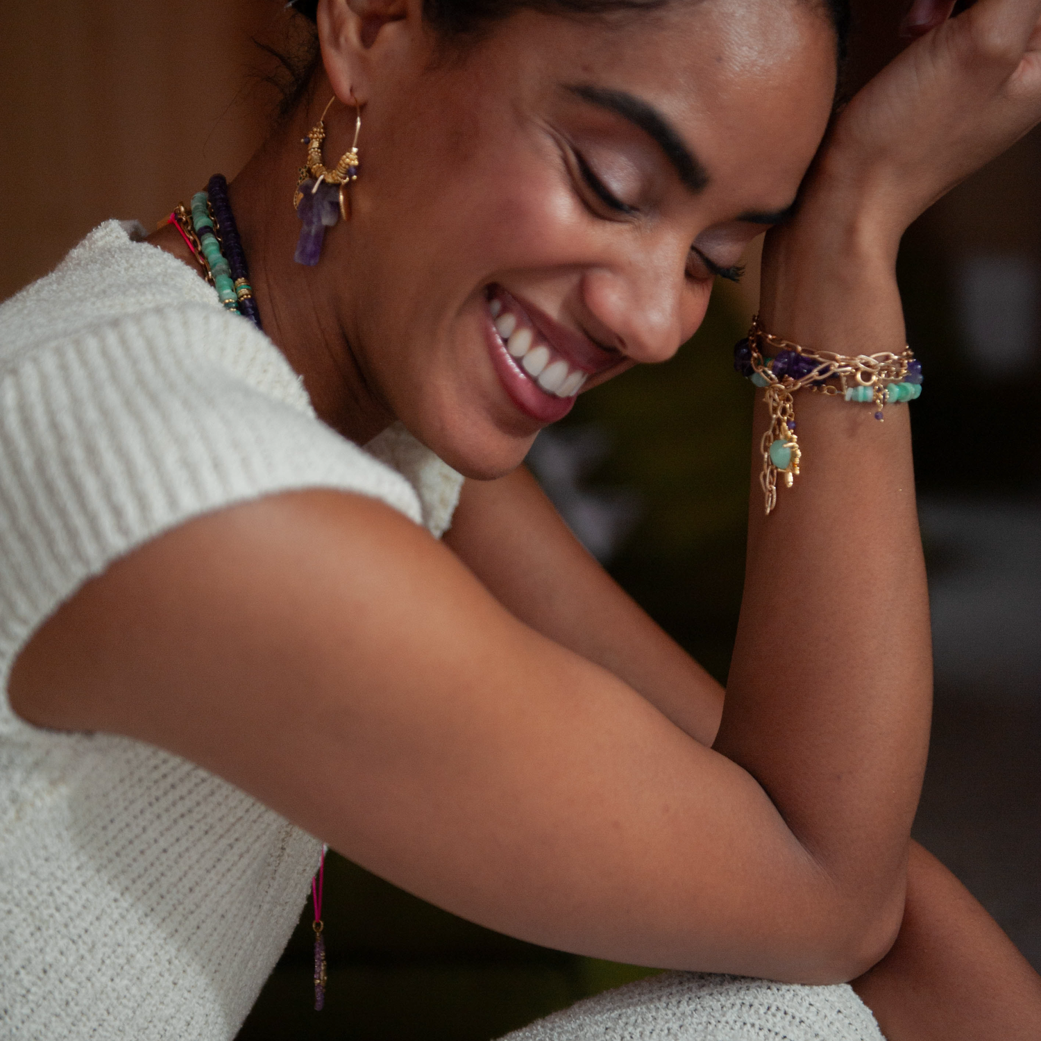 Collier ex voto - alba L'ATELIER DES DAMES Doré