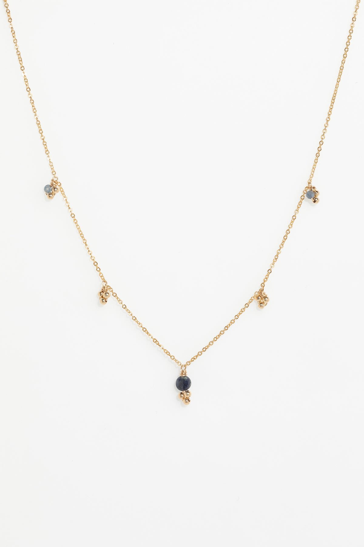 Gaia necklace - sapphire YAY Blue