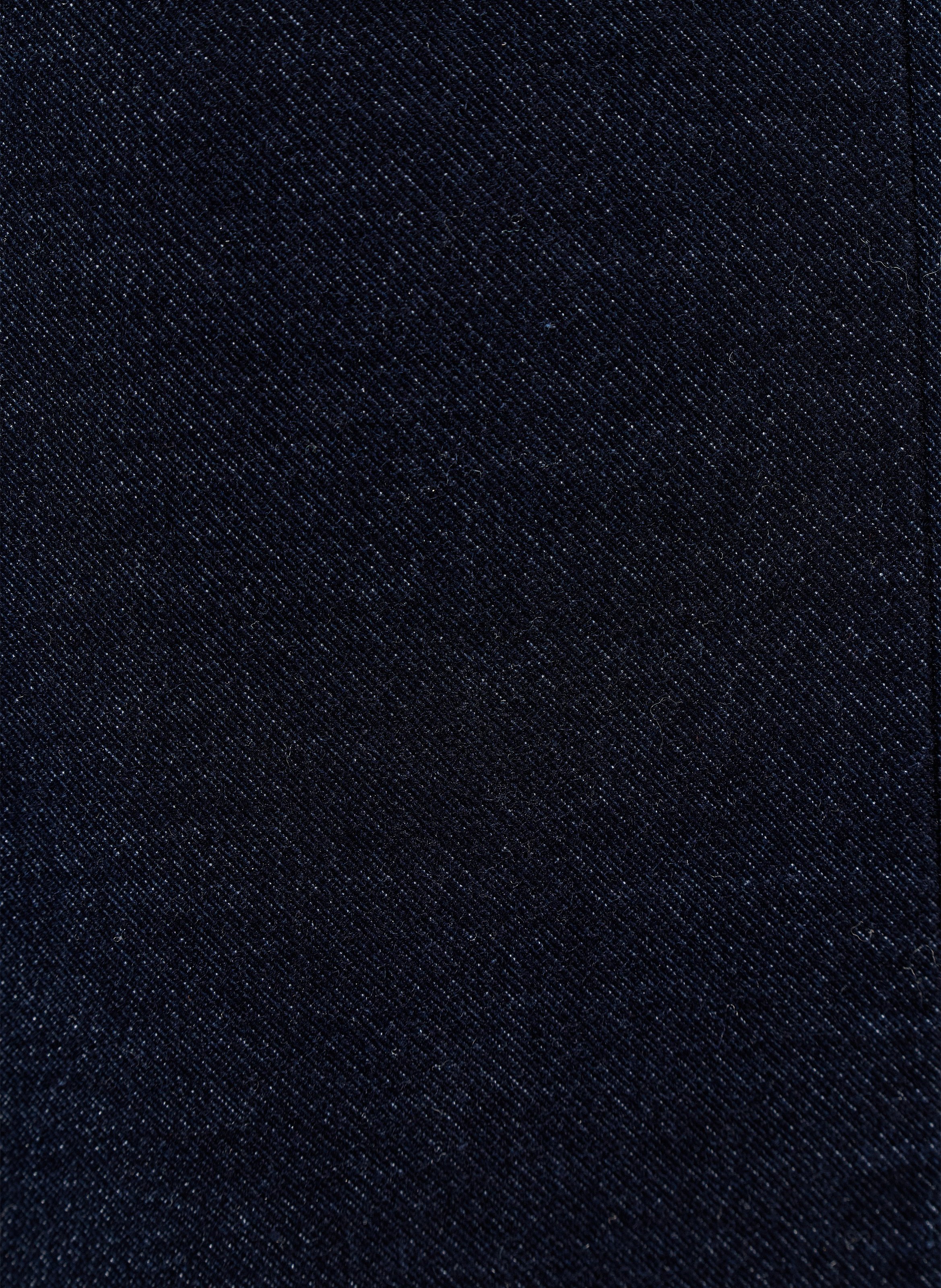 Veste courte en velours lisse HUMILITY Bleu