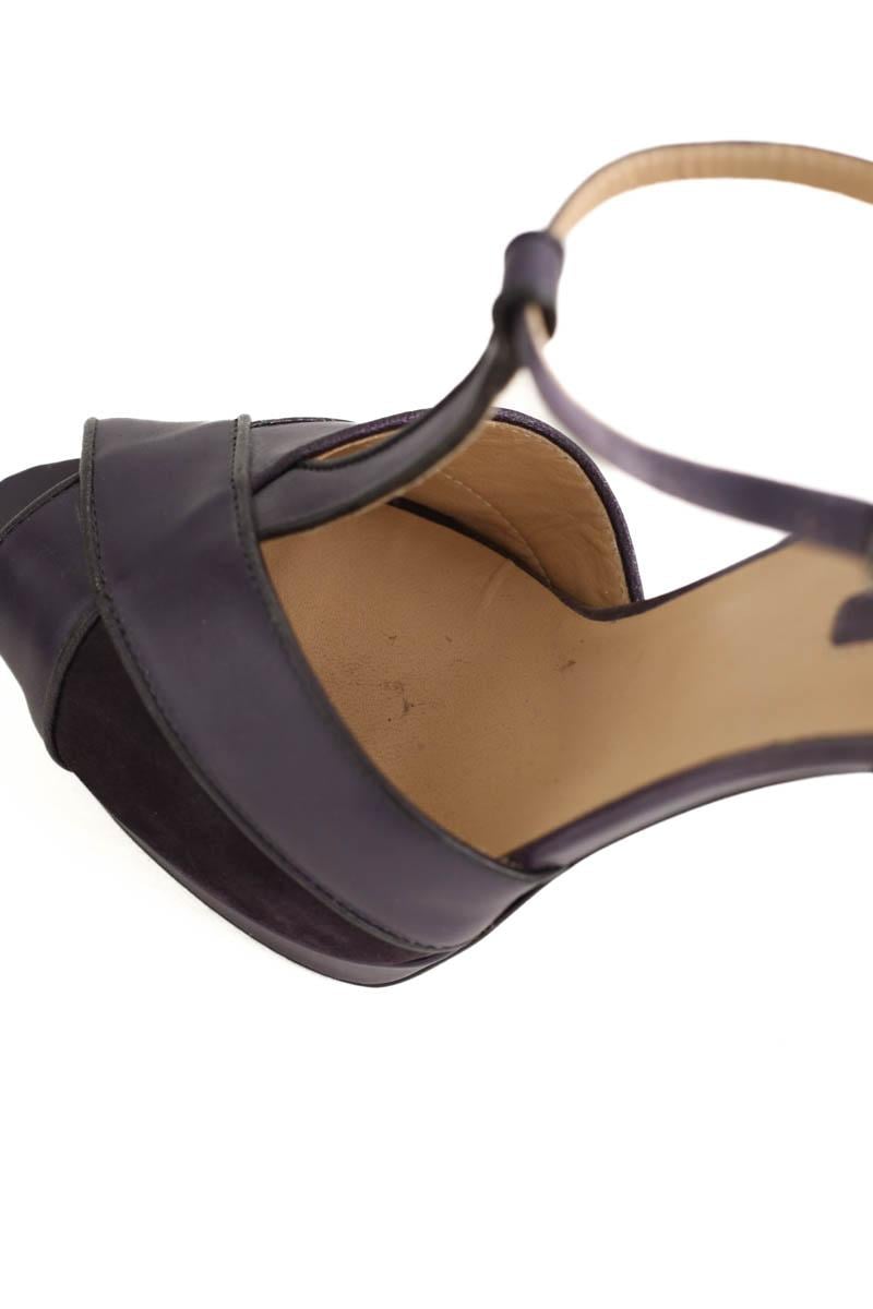 Heels LONGCHAMP - Seconde Main Purple